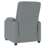 Fauteuil de massage Gris clair Tissu