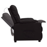 Fauteuil inclinable Noir Similicuir
