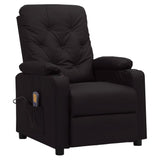 Fauteuil de massage Noir Similicuir
