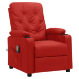 Fauteuil de massage Rouge bordeaux Similicuir