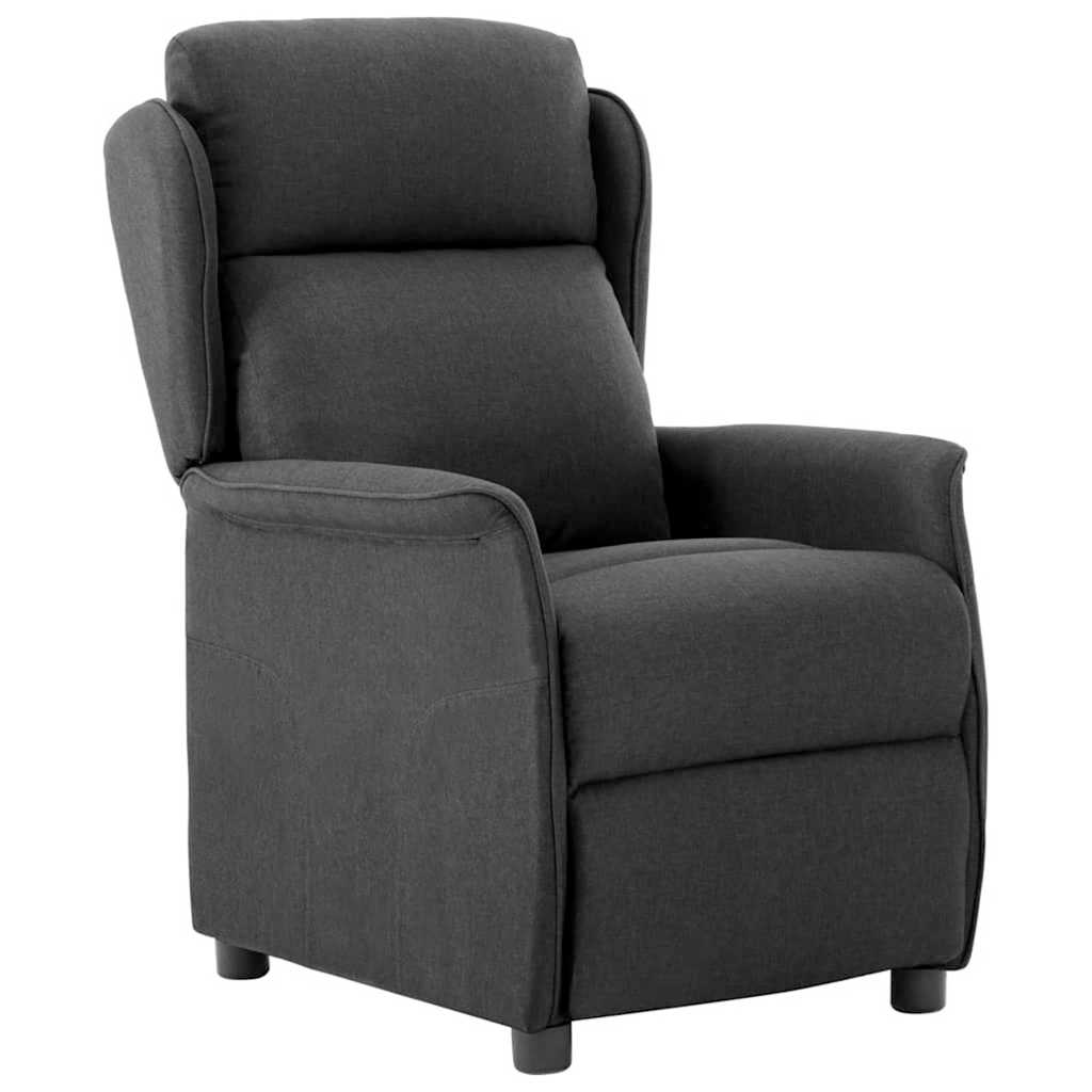 Fauteuil inclinable Gris foncé 67.5 x 93.5 x 101.5 cm tissu