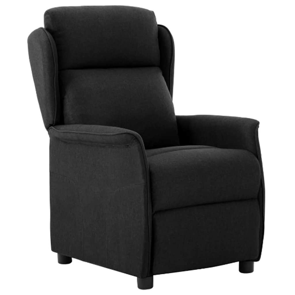 Fauteuil inclinable Noir 67.5 x 93.5 x 101.5 cm tissu
