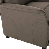 Fauteuil inclinable Taupe 67.5 x 93.5 x 101.5 cm tissu