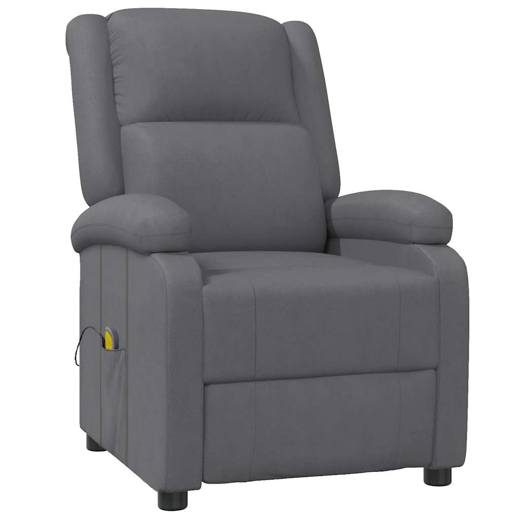 Fauteuil de massage Gris Similicuir