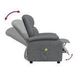 Fauteuil de massage Gris Similicuir