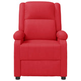 Fauteuil inclinable Rouge Similicuir