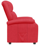 Fauteuil inclinable Rouge Similicuir