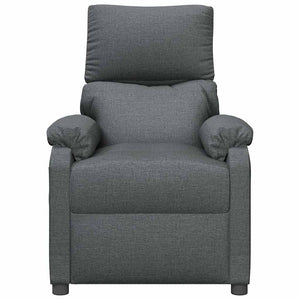Fauteuil inclinable Gris foncé Tissu