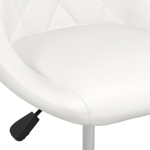 Tabouret de bar Blanc Similicuir
