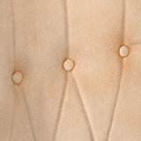 Chaise à oreilles Crème Toile