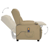 Fauteuil de massage Cappuccino Similicuir