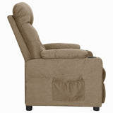Fauteuil Taupe Tissu