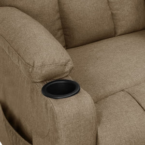 Fauteuil Taupe Tissu