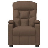 Fauteuil de massage Marron Tissu