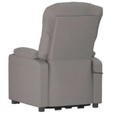 Fauteuil de massage Taupe Tissu