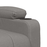Fauteuil de massage Taupe Tissu