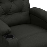 Fauteuil Noir Tissu