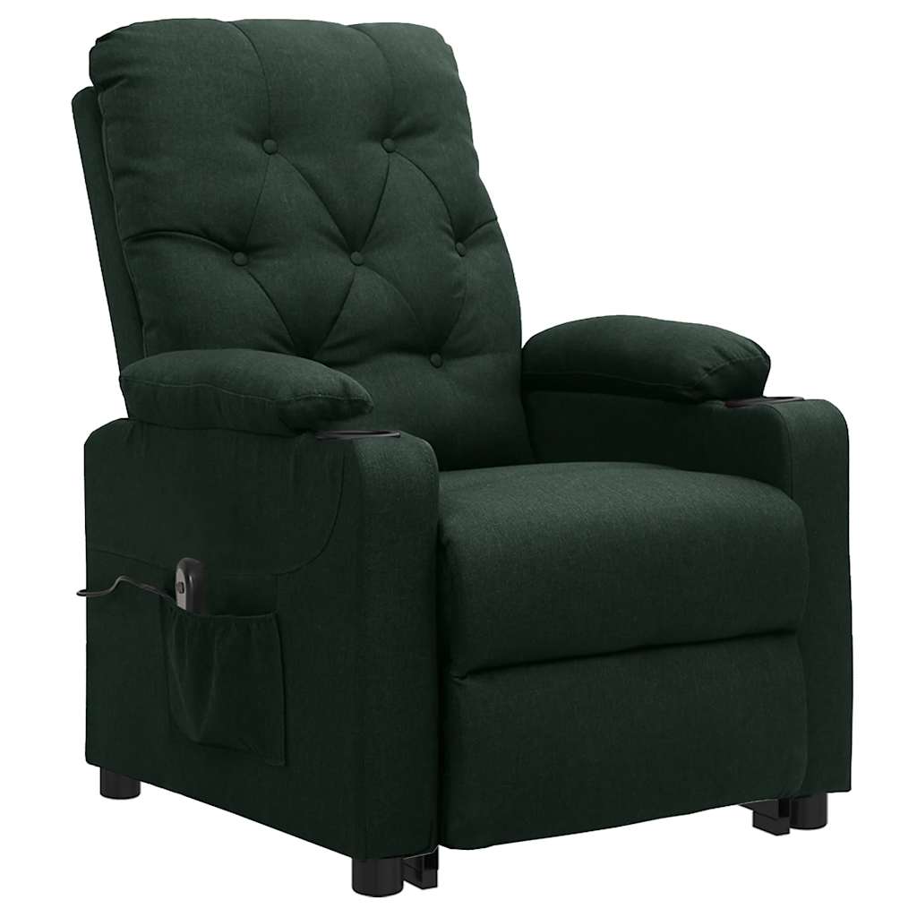 Fauteuil Vert foncé Tissu