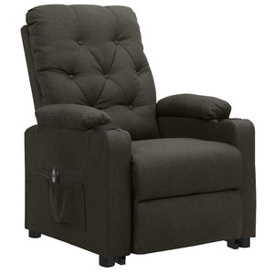 Fauteuil Taupe Tissu