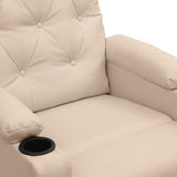 Fauteuil Crème Tissu