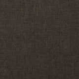 Fauteuil de massage Marron foncé Tissu