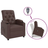 Fauteuil Marron Similicuir
