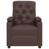 Fauteuil Marron Similicuir