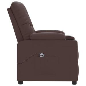 Fauteuil Marron Similicuir