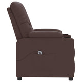 Fauteuil Marron Similicuir