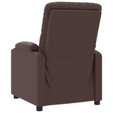Fauteuil Marron Similicuir