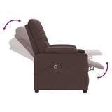 Fauteuil Marron Similicuir