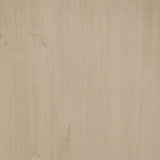 Garde-robe HAMAR Marron miel 89x50x180 cm Bois massif de pin