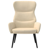 Chaise de relaxation Crème Tissu