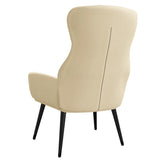 Chaise de relaxation Crème Tissu