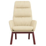 Chaise de relaxation Crème Tissu