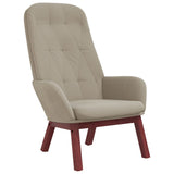 Chaise de relaxation Gris clair Velours