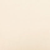 Chaise de relaxation Blanc crème Velours