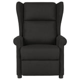Fauteuil inclinable Noir Tissu