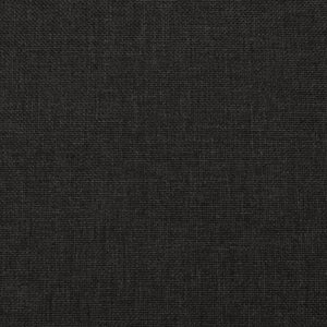 Fauteuil inclinable Noir Tissu