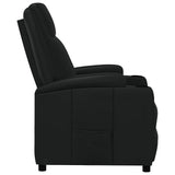 Fauteuil inclinable Noir Similicuir