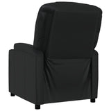 Fauteuil inclinable Noir Similicuir