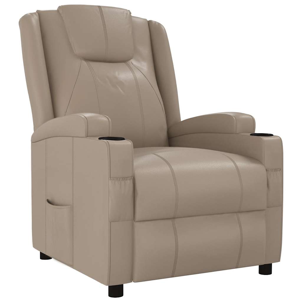 Fauteuil inclinable Cappuccino Similicuir