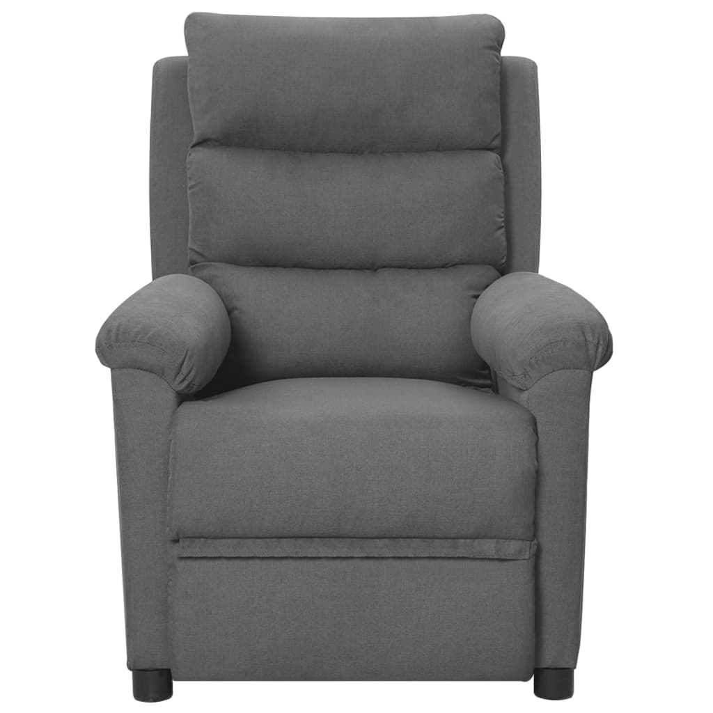 Fauteuil inclinable Gris clair Tissu