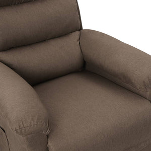 Fauteuil inclinable Taupe Tissu
