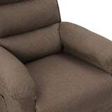 Fauteuil inclinable Taupe Tissu