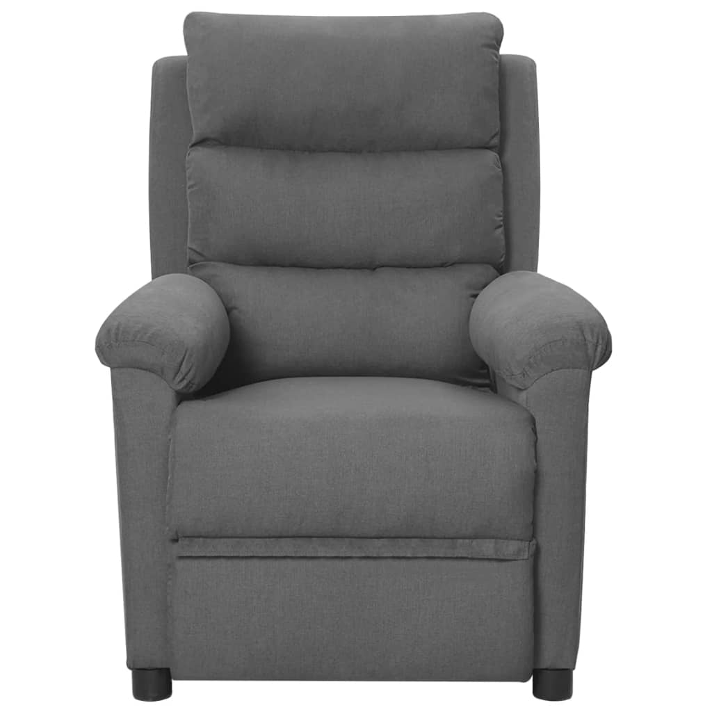Fauteuil de massage Gris clair Tissu