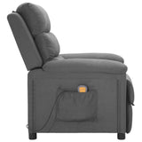 Fauteuil de massage Gris clair Tissu