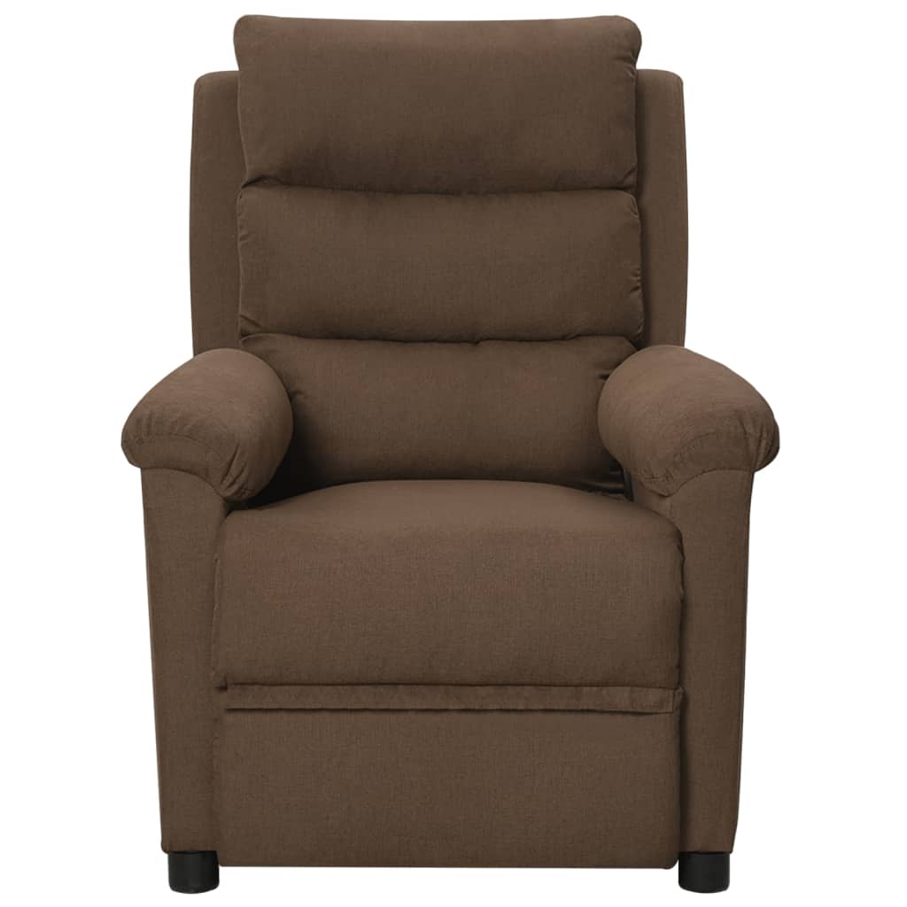 Fauteuil de massage Marron Tissu