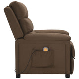 Fauteuil de massage Marron Tissu