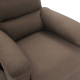 Fauteuil de massage Taupe Tissu
